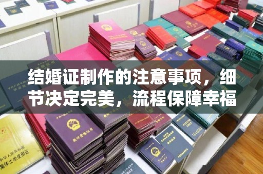 京口结婚证制作的注意事项，细节决定完美，流程保障幸福