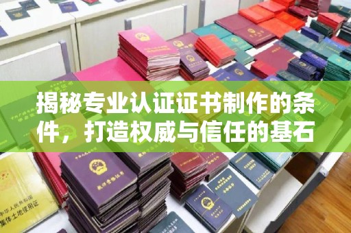 京口揭秘专业认证证书制作的条件，打造权威与信任的基石