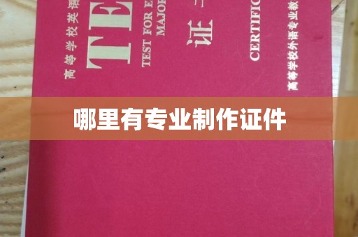京口哪里有专业制作证件