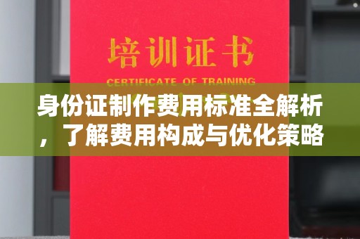 京口身份证制作费用标准全解析，了解费用构成与优化策略